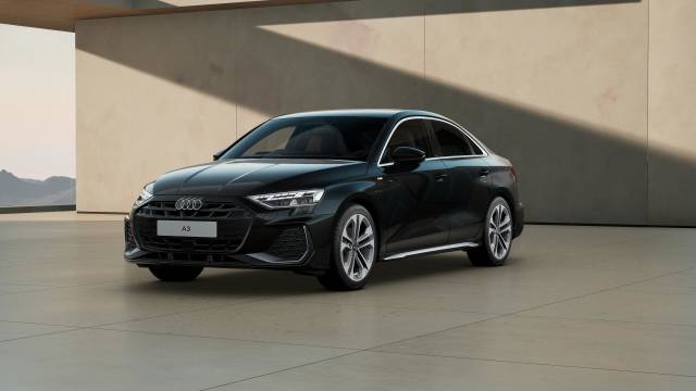 Audi A3 Saloon AUDI A3 Saloon S line TFSI 116 PS 6-speed Saloon Petrol Mythos black, metallic