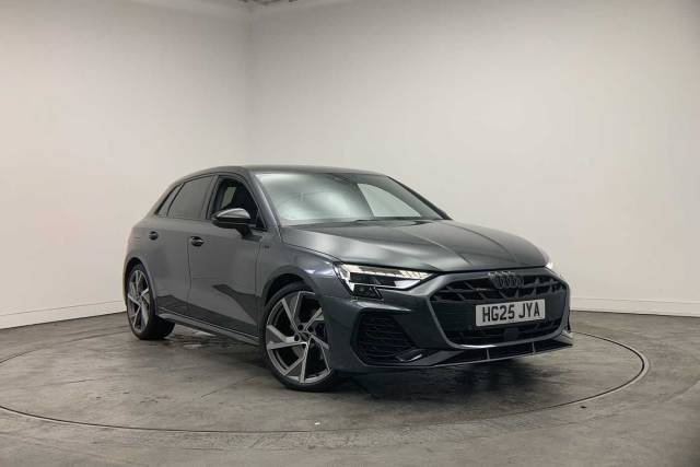 Audi A3 Sportback 1.5 Black Edition 35 TFSI  150 PS S tronic Hatchback Petrol Daytona Grey Pearl Effect