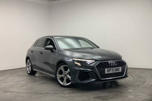 Audi A3 Sportback 1.5 S line 35 TFSI  150 PS S tronic Hatchback Petrol Daytona Grey Pearlescent