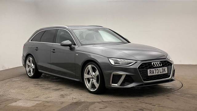 Audi A4 Avant 2.0 Avant S line 40 TFSI  204 PS S tronic Estate Petrol Daytona Grey Pearl Effect