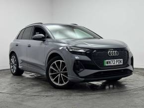 Audi Q4 e-tron 2022 at Poole Audi Poole