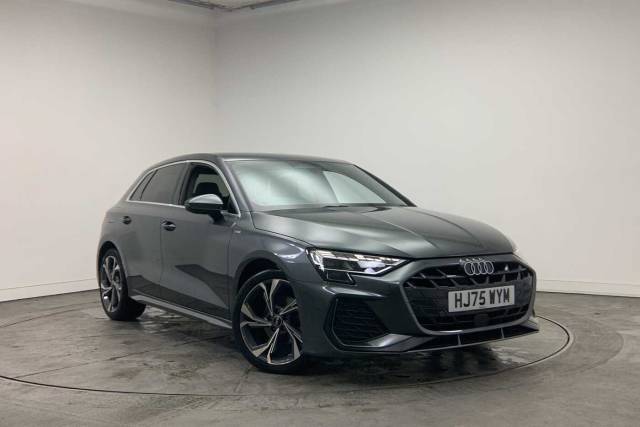 Audi A3 Sportback 1.5 S line TFSI  116 PS S tronic Hatchback Petrol Daytona Grey Pearl Effect