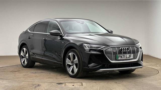 Audi e-tron Sportback Sportback S line 50 quattro 230,00 kW 4x4 vehicle Electric Brilliant Black