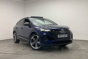 Audi Q4 Sportback e-tron 2023 at Poole Audi Poole