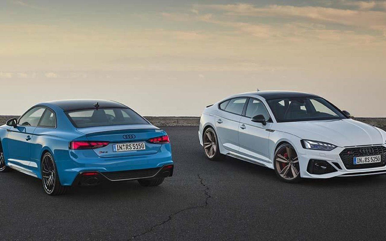 Stylish new-look for RS 5 Coupé and RS 5 Sportback