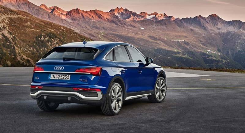 Audi Q5 on the road