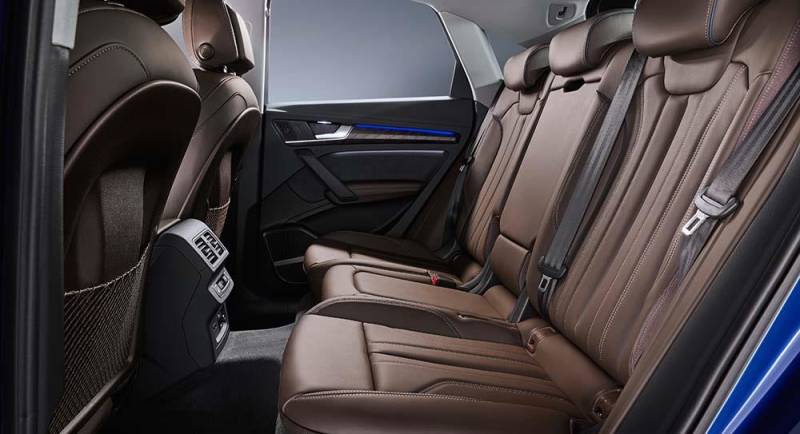 Audi Q5 interior back seat