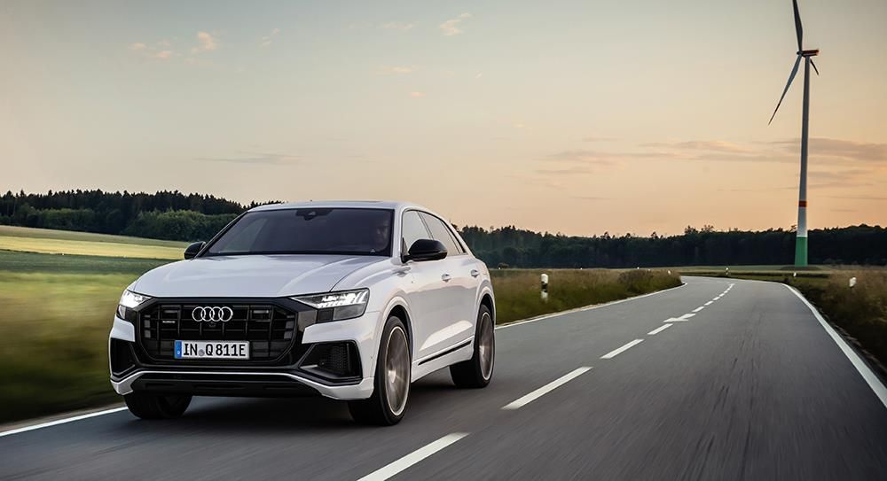 The gold standard in a new shade of green – flagship Audi Q8 SUV becomes the brand’s seventh plug-in hybrid