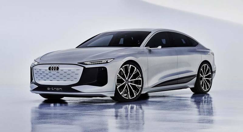 Audi 6 e-tron fast charging, long range