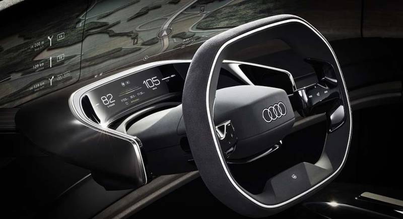 Audi grandsphere interior