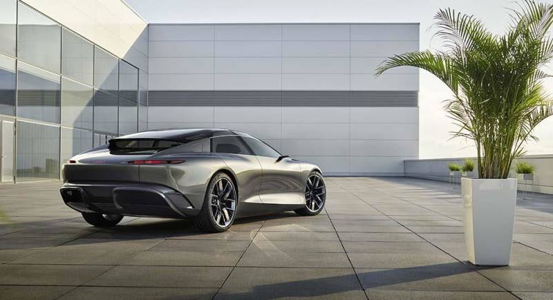 Audi grandsphere concept rear view