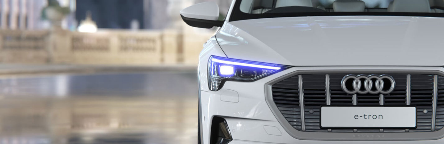 audi e-tron Banner