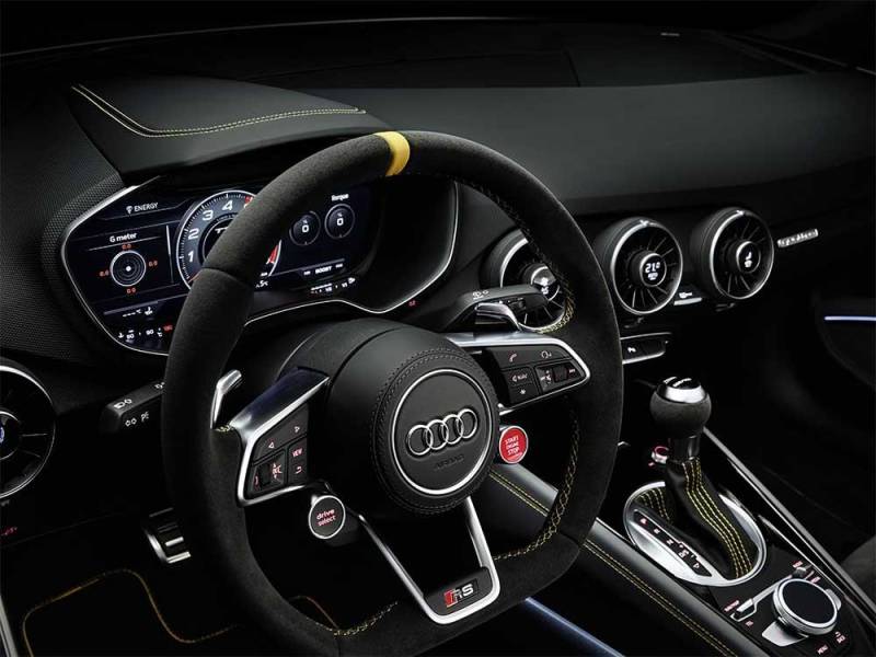 Audi TT RS Coupe interior