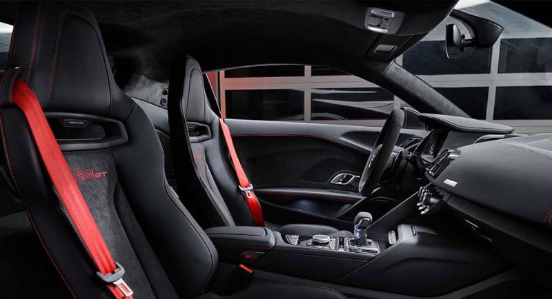 Audi R8 interior