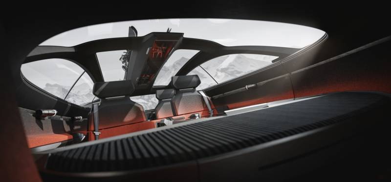 Audi Skysphere,Grandsphere, Urbansphere, and Activesphere interior design