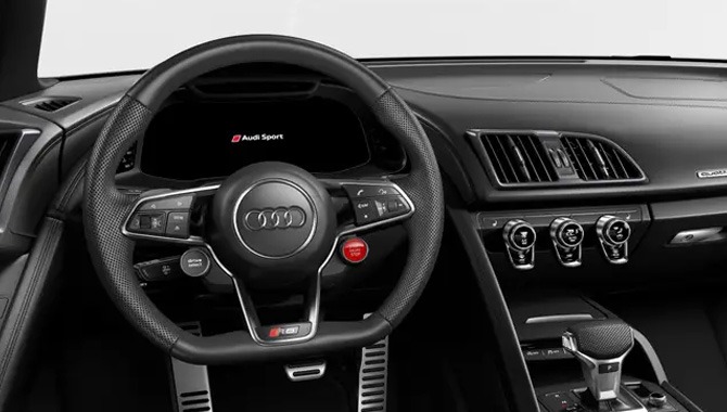 Audi R8 - Interior