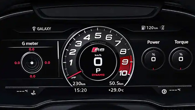 Audi R8 - Interior