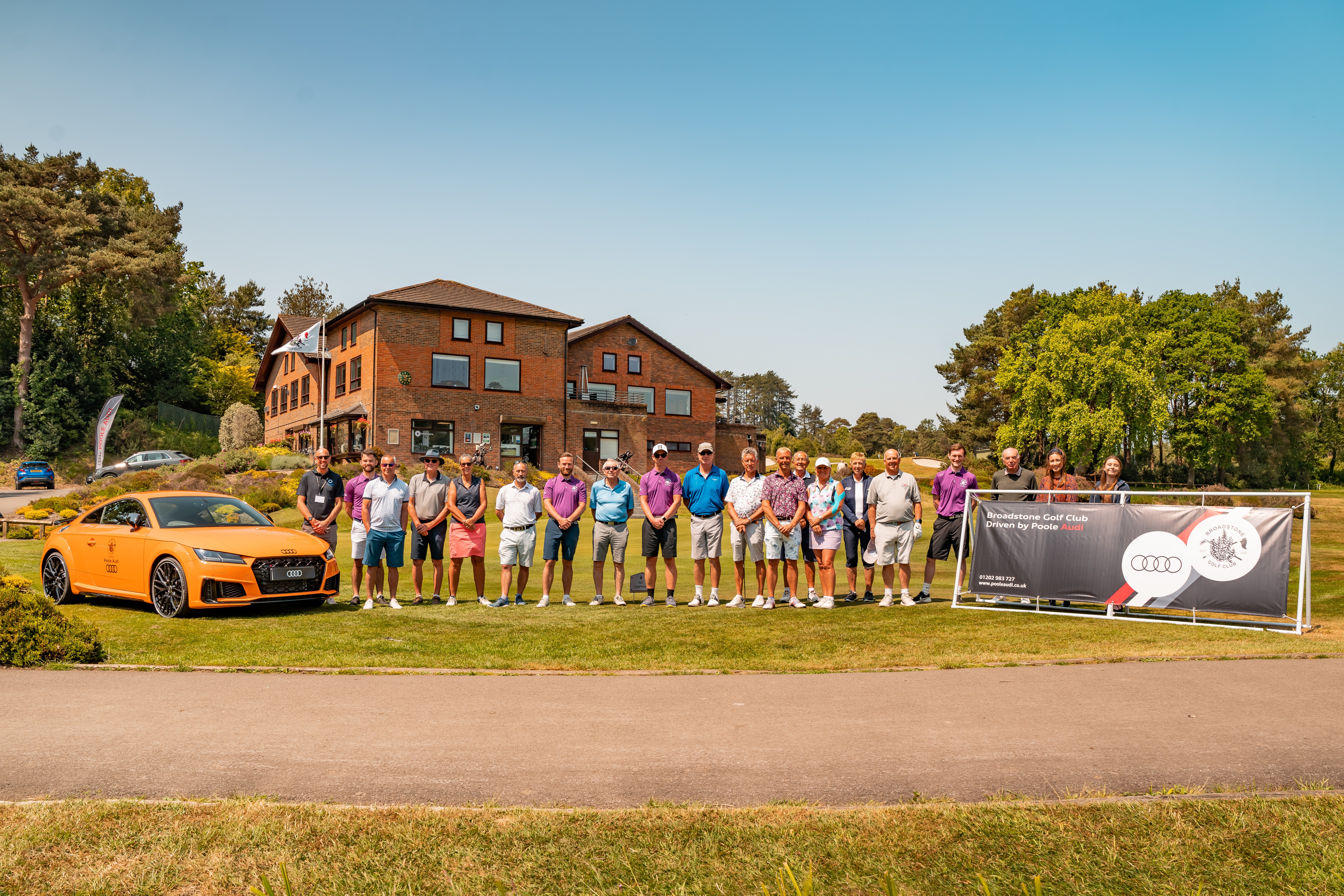 Poole Audi Golf Day at Broadstone Golf Club