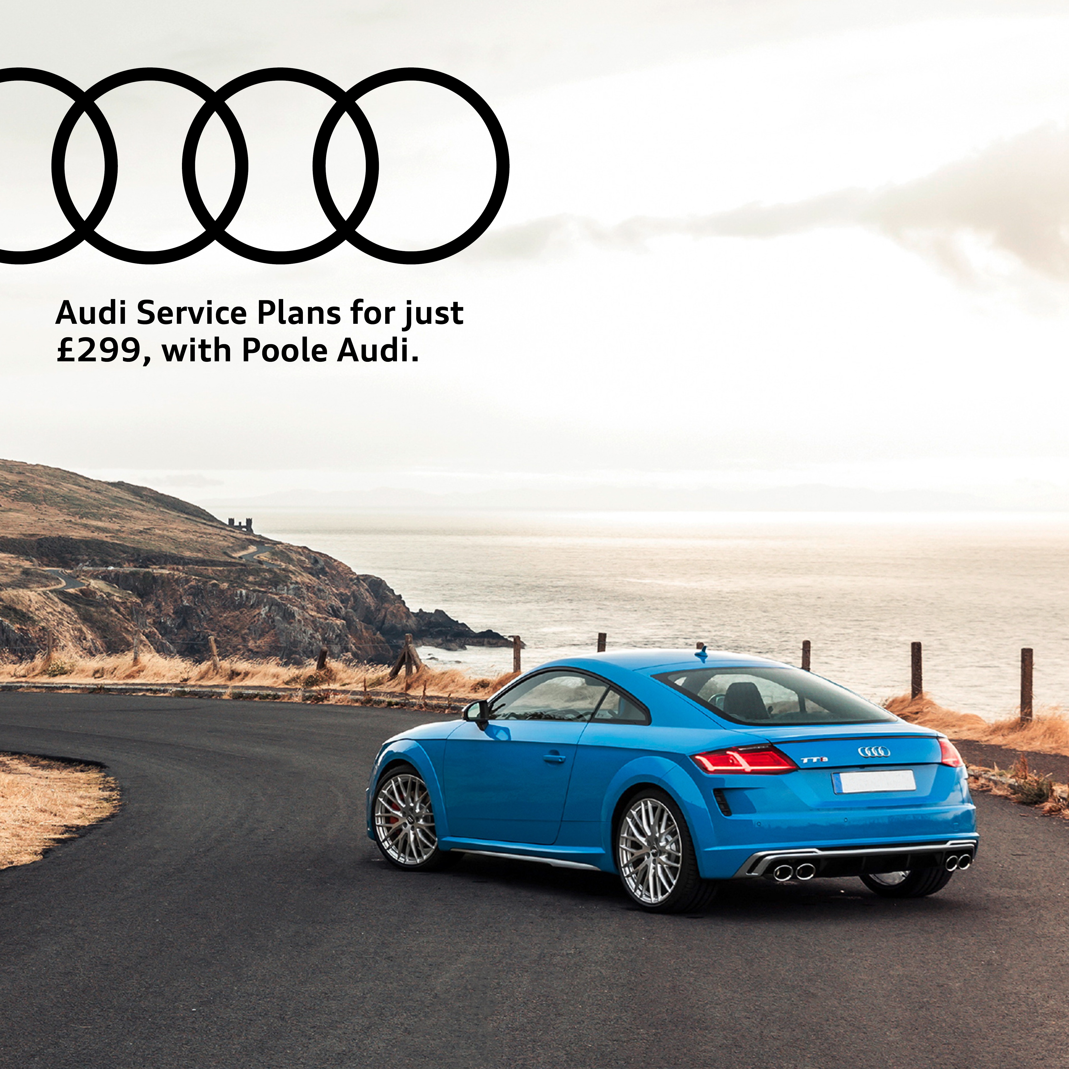 Two Services for just £299 with Poole Audi