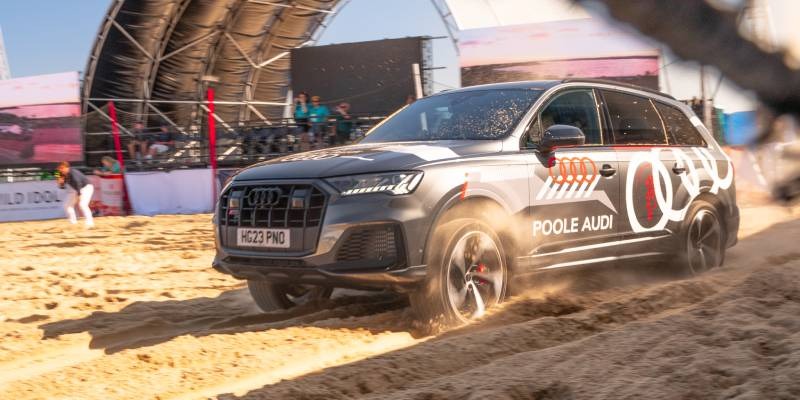 Behind the scenes at Sand Polo x Poole Audi 2023