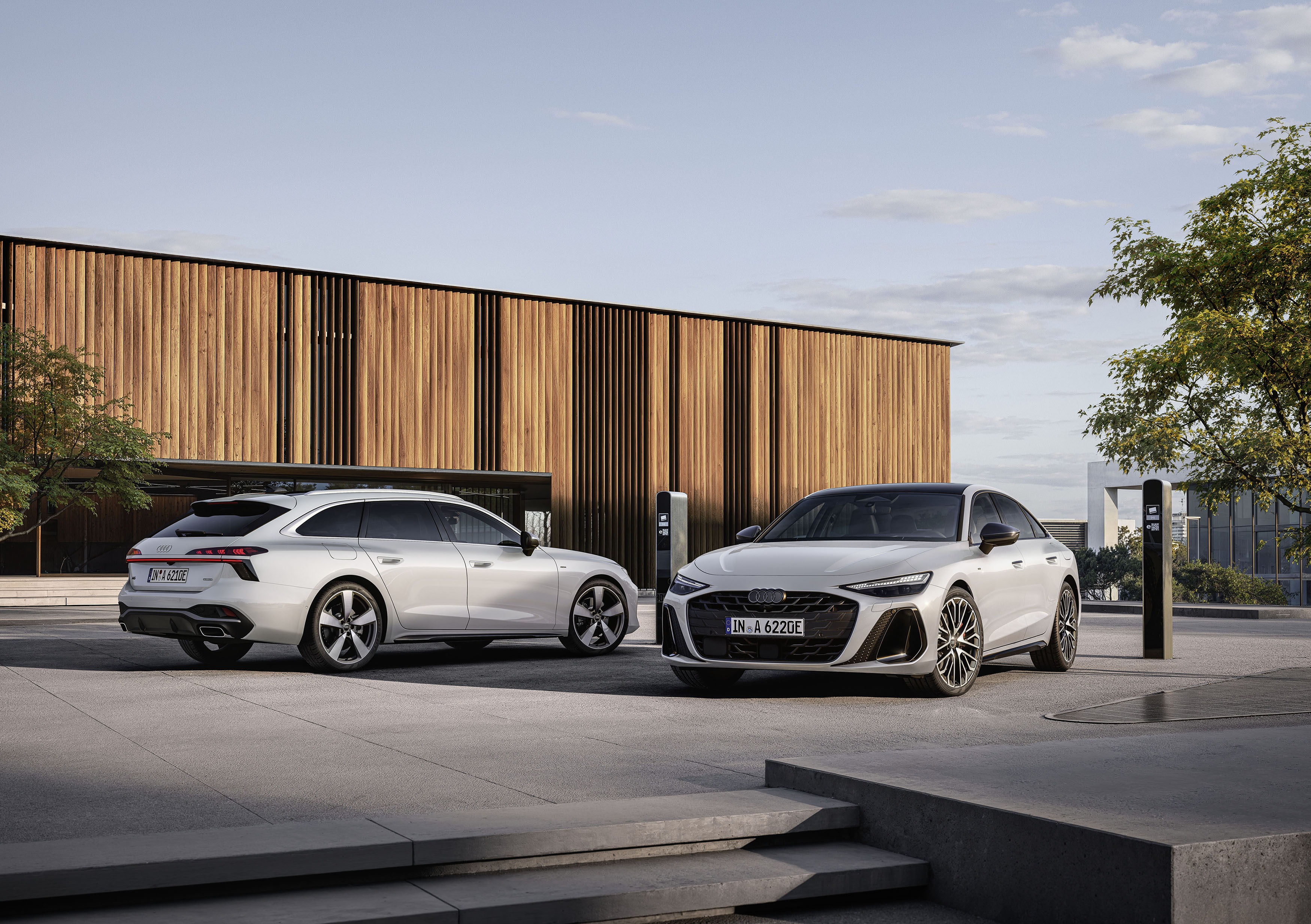 Performance combined with efficiency: the new Audi A6 plug-in hybrid models
