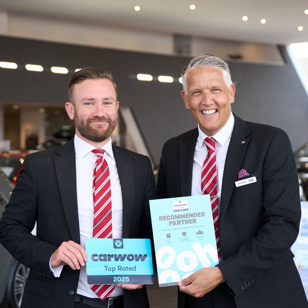 Poole Audi Receives Carwow Top Rated Certification