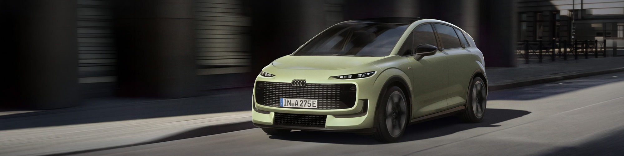 audi a2-e-tron Banner