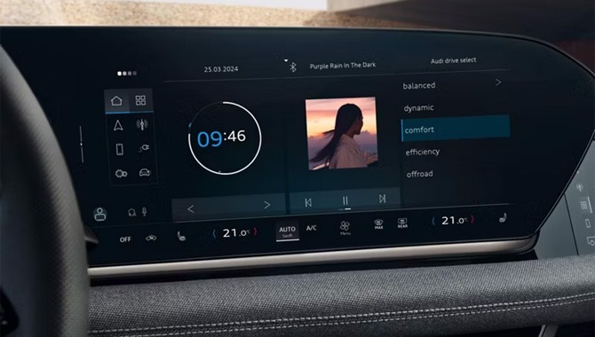 Audi A6 e-tron - Interior